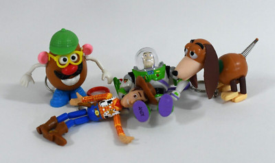 Toy Story Keychains Basic Fun Inc. Lot of 4