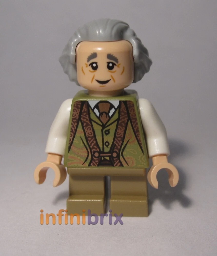 Lego Baggins Old Minifigure Made from Genuine Lego Parts Hobbit NEW cus124 | eBay