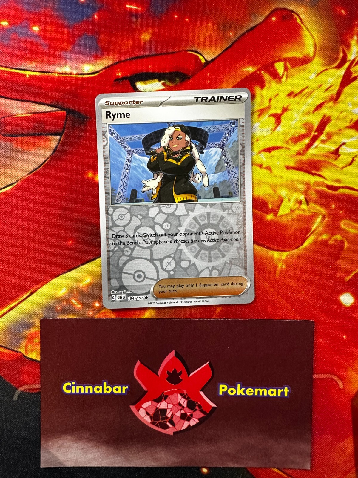 PICK YOUR CARD! Scarlet & Violet: Obsidian Flames - Reverse Holo