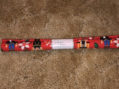 Create It Fat Quarter 18x21 Christmas Nutcracker Red  Fabric Cut NIP Crafts