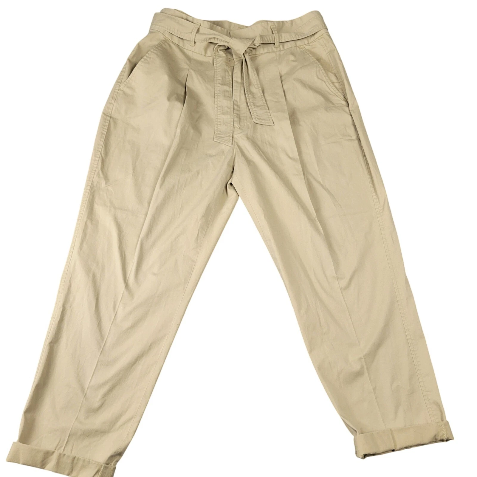 Polo Ralph Lauren pantalon femme 16 kaki suprême chino ceinturé pantalon classique