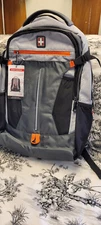 New SwissTech Backpack Grey/Orange Adult