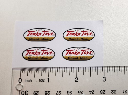 Toinks Sticker Tonka Logo Sticker 1958 To 1961 Vintage Oval Vinyl Decals | eBay