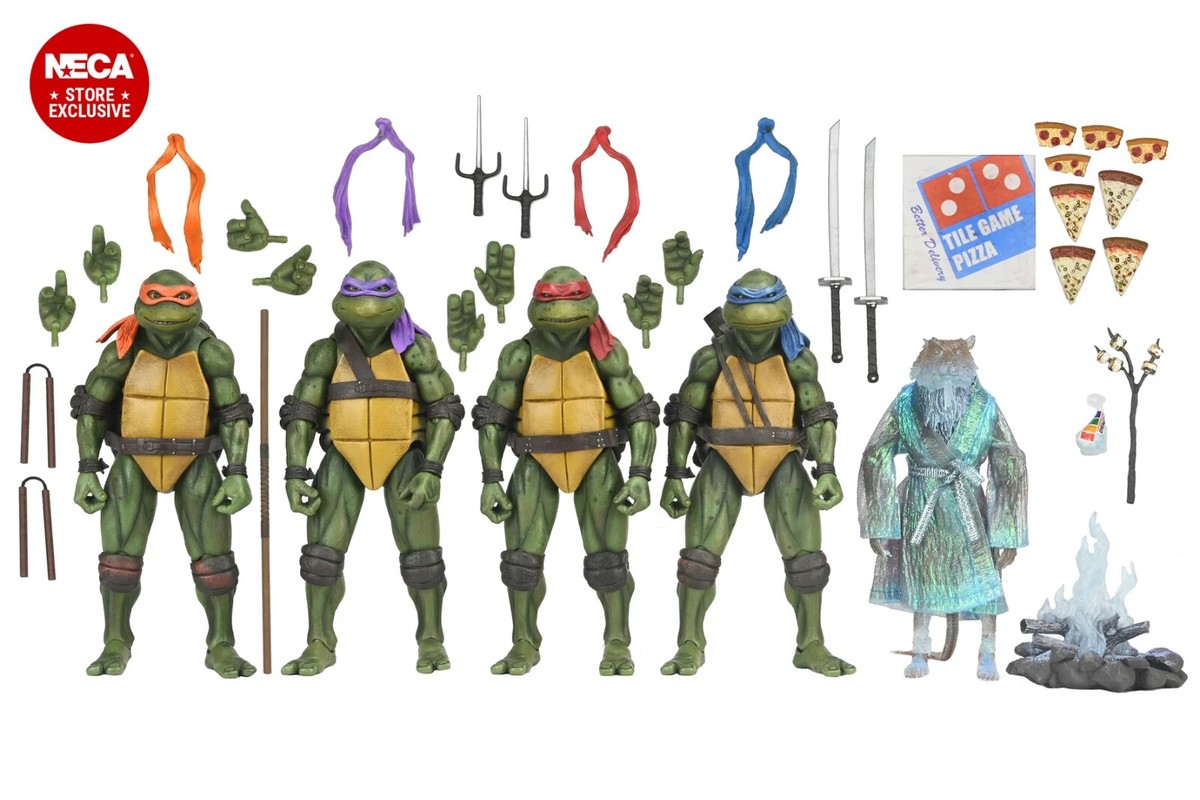 NECA TMNT 1990 Movie 35th Anniversary 7