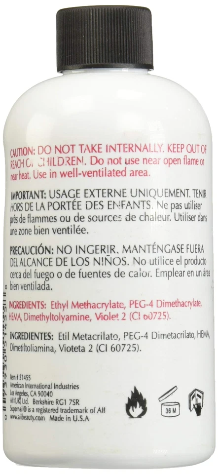 Purple Nail Treatment Oil Elixir with Inca Inchi Oil for Damaged Hair 8 Fl Oz - Изображение 2 из 3