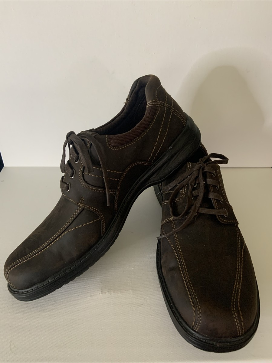 Clarks Collection Soft Cushion/w Orthlite Brown Leather  display picture 3