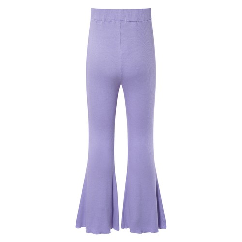 Kids Girls Pants Tummy Sweatpants Athletic Trousers Training Bell Bottoms Flare - Picture 38 of 43