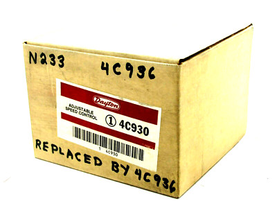 NEW DAYTON 4C930 ADJUSTABLE SPEED CONTROL