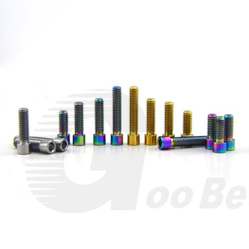 M4 Titanium Front & Rear Derailleur High & Low Limit Screws H/L Adjustment Bolts - Picture 5 of 32
