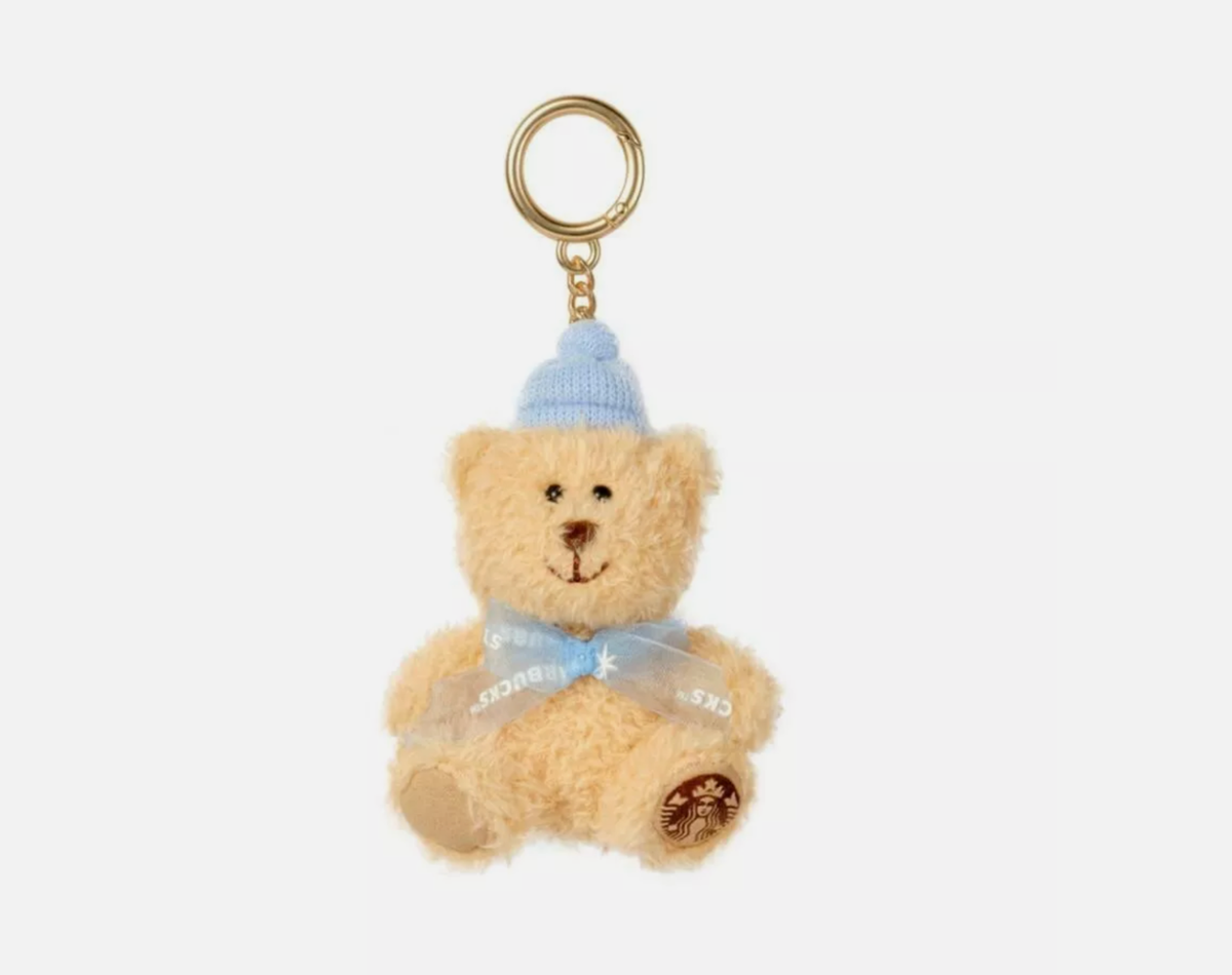韓国スタバ★[24HolidayDelight] Bearista Keychain Set 3P 2024 Starbucks Korea Sports Club Olympic Bearista Keychain