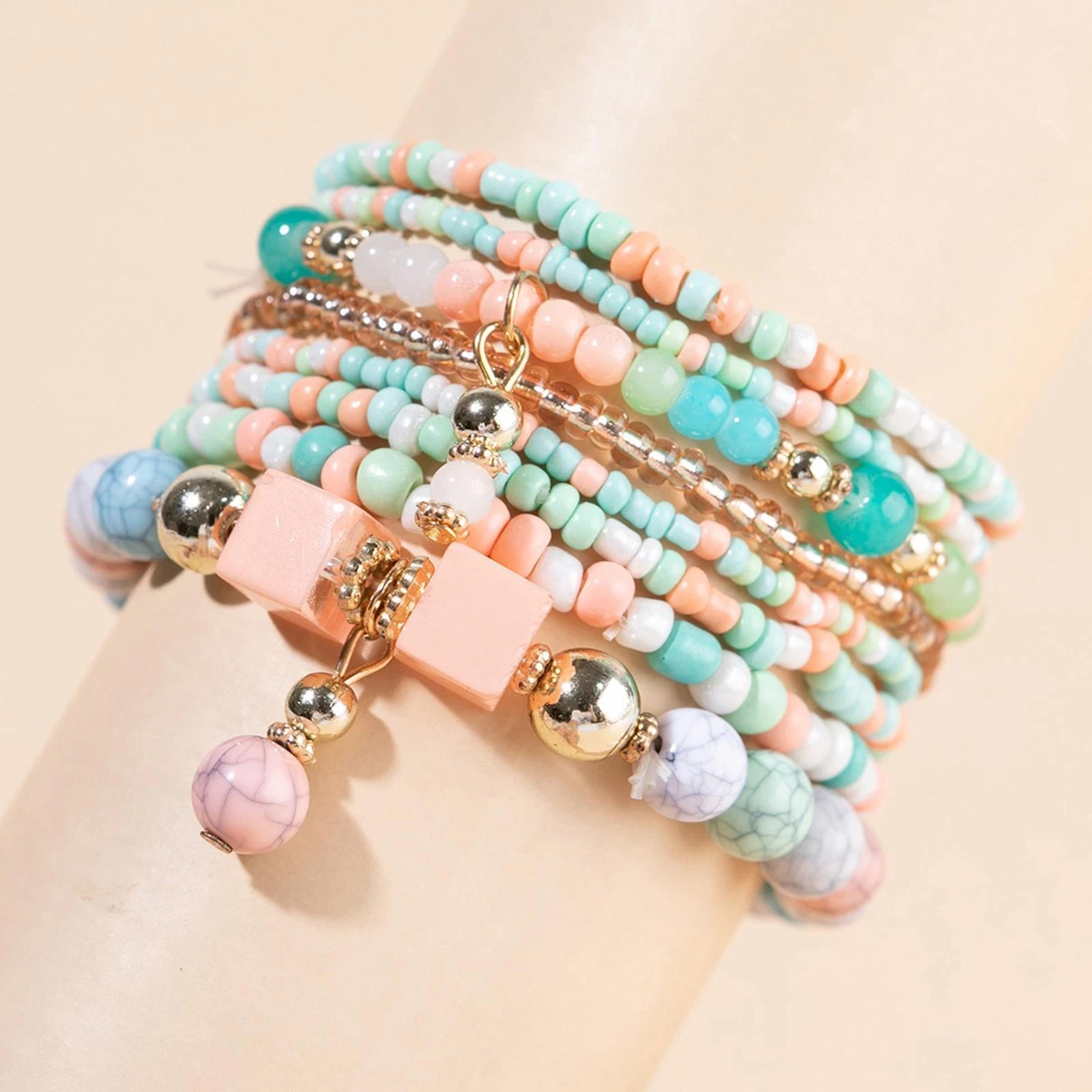 Bohemian beaded bracelets deals