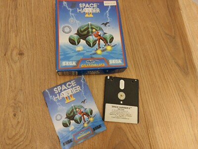 Sega Space Harrier II Disk Amstrad CPC 6128 - Boxed c.1989 - Very Rare!