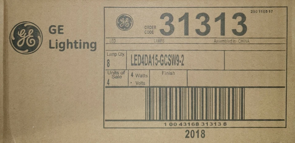 GE 31313 A15 Relax HD LED Light Bulb Qty 8 - Image 3 of 3
