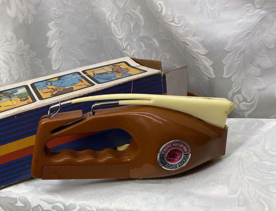 Vintage 1972 Popeil's Pocket Fisherman Spin Casting Original Box pocket