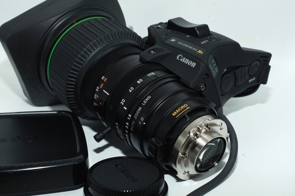 Canon YJ20x8.5B4 KRS SX12 2/3 Zoom Lens | eBay