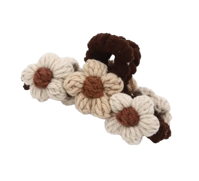 Garras para cabello de mezcla de algodón para mujer