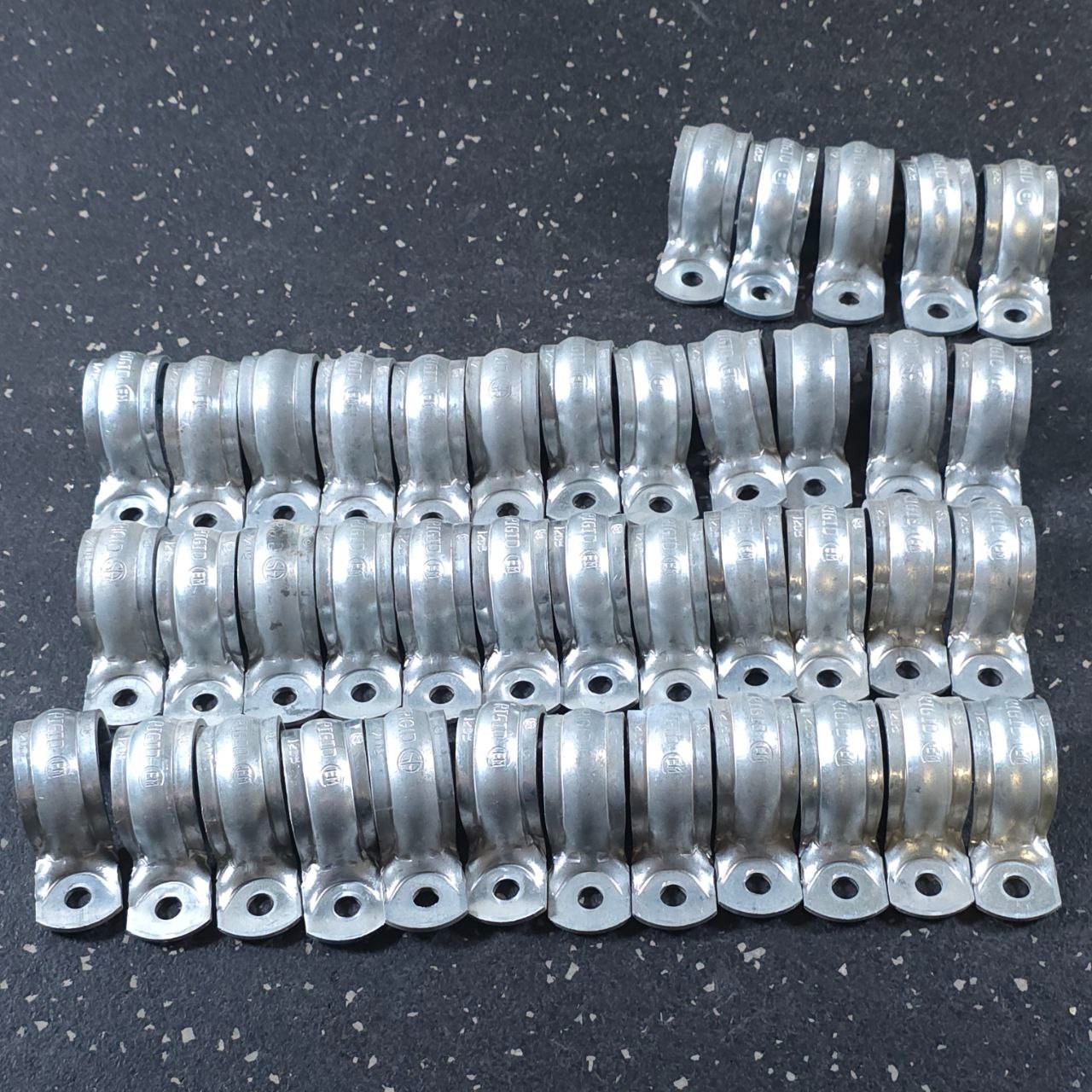 ABB 1 inch Iberville One-Hole Rigid Strap Galvanized Steel CI1208 (QTY 41)
