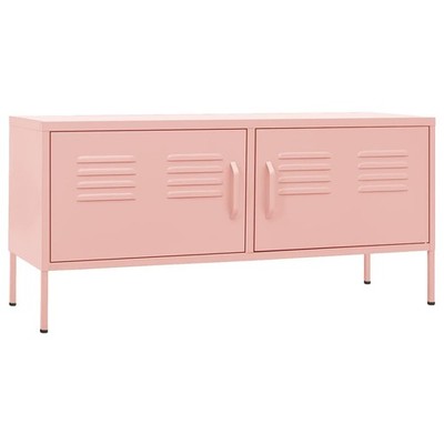 Stylish Modern Steel TV Stand in Various Colors vidaXL