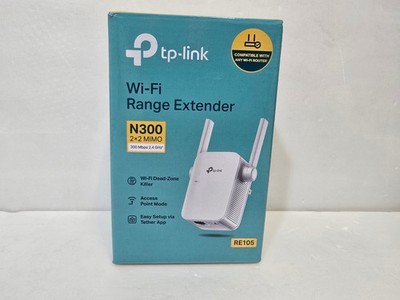 TP-Link N300 WiFi Extender(RE105), WiFi Extenders Signal Booster for Home