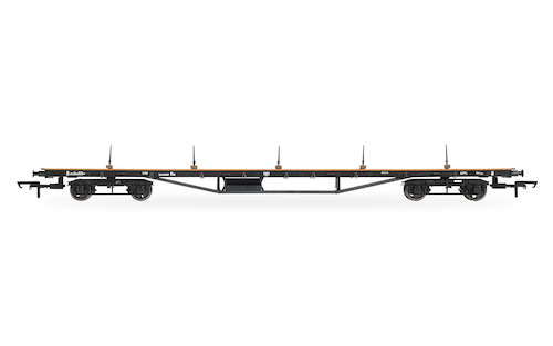 Hornby R60203 BR YMO 'Salmon' Bogie Wagon -Era 6  OO Gauge
