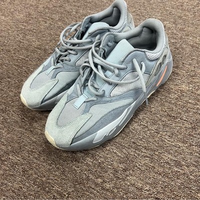 adidas Yeezy Boost 700 Inertia Gray Orange Men's Low Top Athletic Sneakers