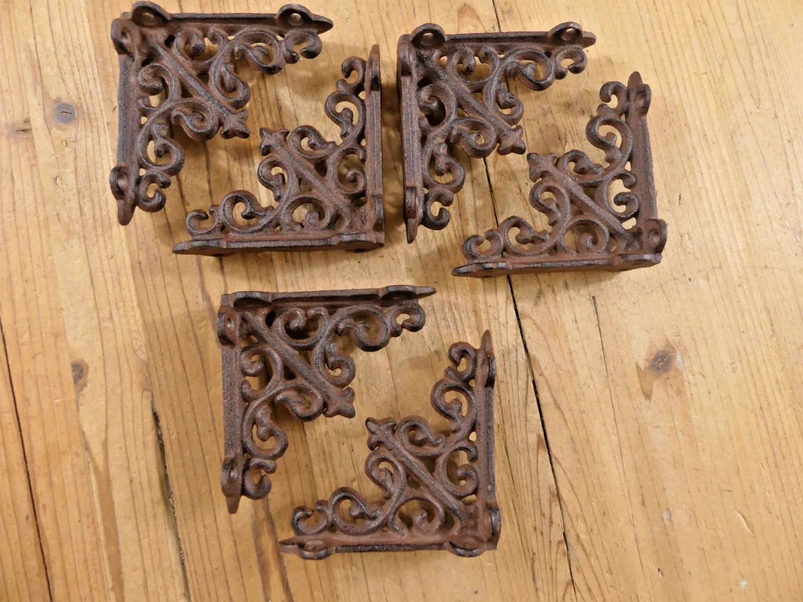 6 Antique Style Shelf Brace Wall Bracket Cast Iron Brackets SMALL Corbel
Opens in a new window or ta