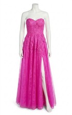 Jovani Strapless Lace Glitter Tulle Ballgown Size 4