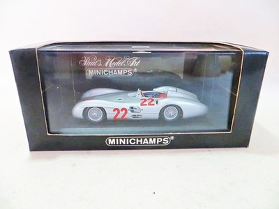 MINICHAMPS 'MERCEDES W196 GP OF FRANCE 1954 #22 H. HERRMANN' 1:43. MIB/BOXED