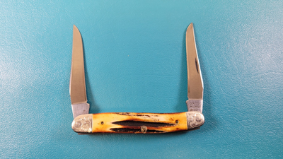 CASE XX 9 Dot 1981 Gen Stag Muskrat SSP Ltd Ed #170 Folding Knife