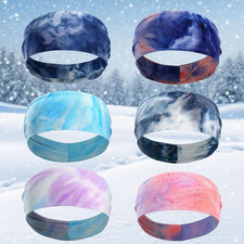 Ski Ear Warmers Headband Winter Fleece Running Ear Muffs Headband for Women Men
