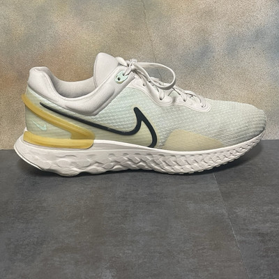 Nike React Miler 3 DD0490-004 Light Bone / Mint Foam Men display picture 1