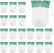 20-Pack Propane Lantern Mantles U-Shape Design for Lamps Small, green 