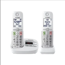 Panasonic KX-TGU432 Cordless Phone Easy to Use with Large Display & Big Buttons