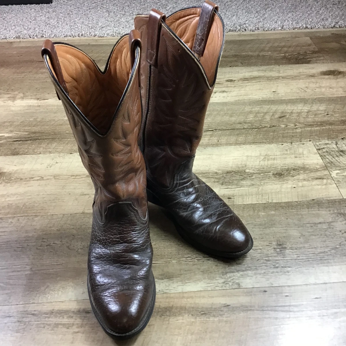 Red Wing Shoes Leather Western Boots Men’s Size 10 Red Wing BECKMAN Cigar / Excalibur - Free delivery | Spartoo  main image 3