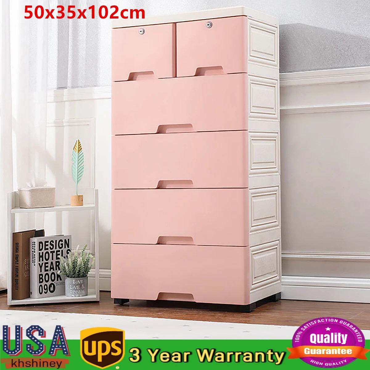 Pink Dressers and Chests of Drawers for sale - eBay