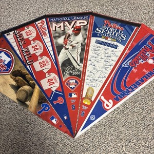Philadelphia Phillies Pennant Lot (5) World Series, Howard, MVP