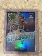 Rob Dillingham 2024-25 Donruss Optic Splash! Purple Holo Prizm RC Rookie #8