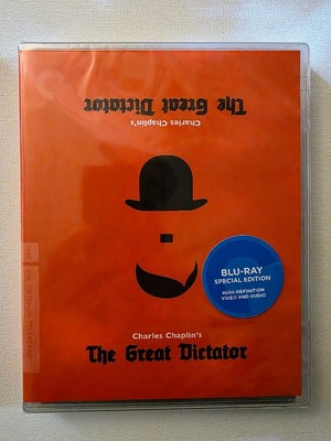 Charles Chaplin's ''THE GREAT DICTATOR'' BLU Criterion Collection Special Edition