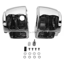 Motorcycle Handle Switch Housing Kit Cover For Harley SuperLow XL883L 2014-2019