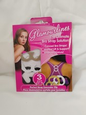 Glamourlines. The Ultimate Bra Strap Solution 3 Pack