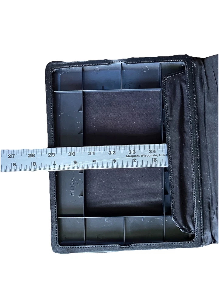 Funda Coach Signature negra I Pad/Tablet lona cuero carrera Foto 2 de 4