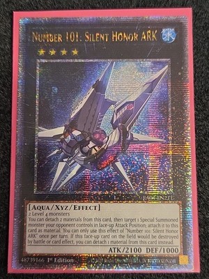 Number 101: Silent Honor ARK (Quarter Century Secret Rare) RA04-EN211 Quarter...