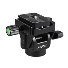 Andoer M-12 Monopod Tilt Head Panoramic Telephoto Bird Watching Black