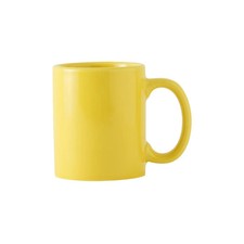 Tuxton China Inc BSM-1202 Concentrix 12 oz. Saffron Ceramic Mug - 2 Doz