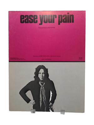 Ease Your Pain Sheet Music Bobby Whitlock Piano Guitar Vocals 70s Rock & Rol F3K