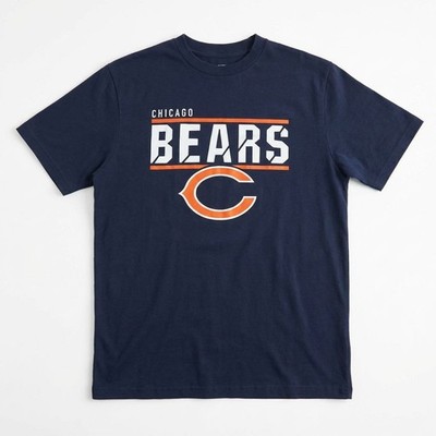 Chicago Bears NFL Team Apparel T-Shirt Herren Football Navy Sportswear NFL M