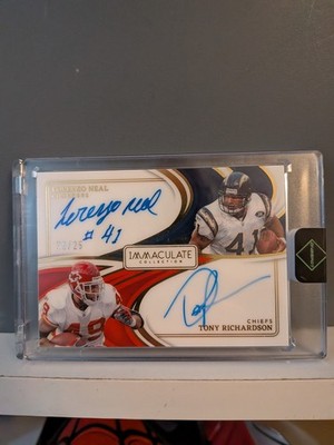 2024 Panini Immaculate Collection Football Lorenzo Neil And Tony Richardson Dual