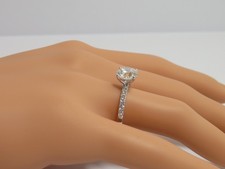 Solitär Ring - 18K Weißgold - 2,01ct CVD Diamant E/VVS1 - IGI Zertifikat - Neu