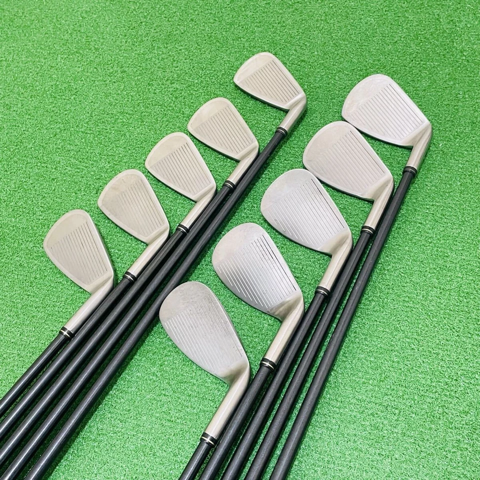 DOUNLOP LH Iron Set HI-BIRD 3-9,P,A,S Graphite Shaft Flex R Left Handed STORE - Image 3 of 4