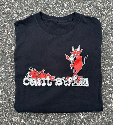 Can t Swim Post Hardcore Pop Punk Band Tee Mens Small Anger Has Issues Shirt NJ
